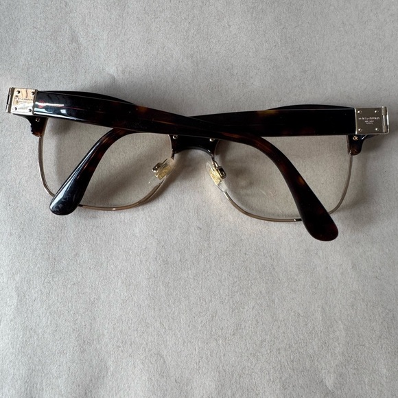 Dolce &Gabbana Elegant Tortoise Shell and gold Glasses - Picture 4 of 13